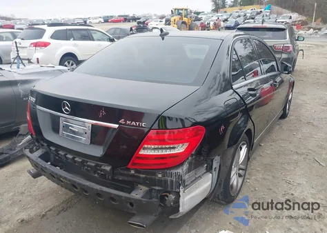 2013 Mercedes-Benz C 300 Sport 4Matic from USA, damaged, VIN WDDGF8AB4DR262395